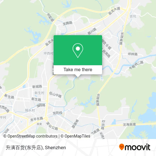 升满百货(东升店) map