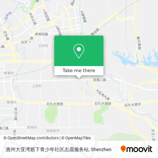 惠州大亚湾坜下青少年社区志愿服务站 map