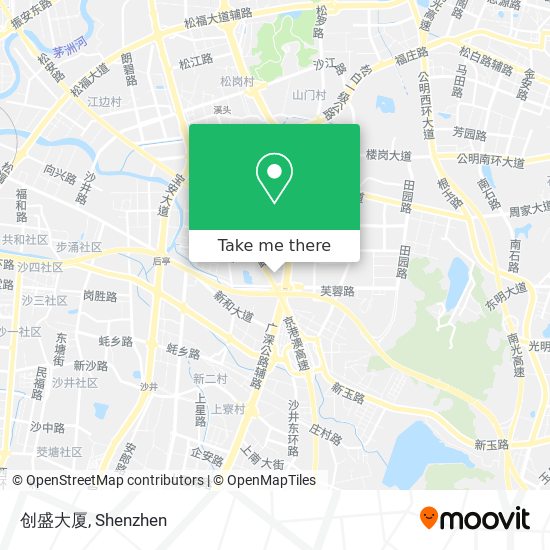 创盛大厦 map