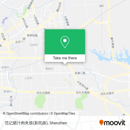 范记腊汁肉夹馍(新民路) map
