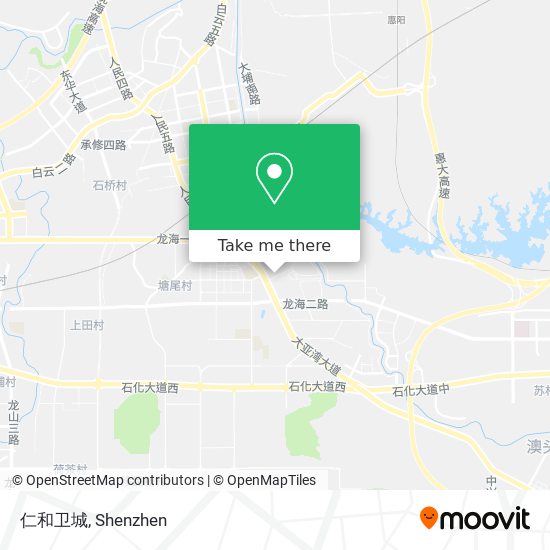仁和卫城 map