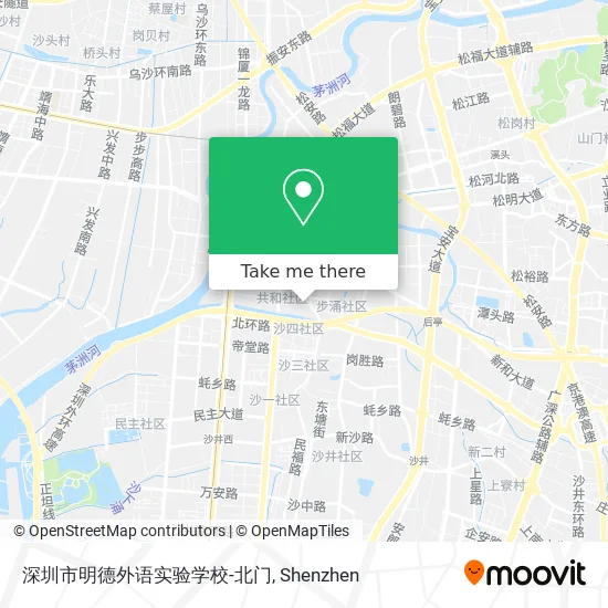深圳市明德外语实验学校-北门 map