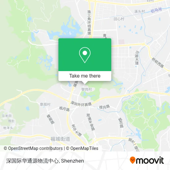 深国际华通源物流中心 map