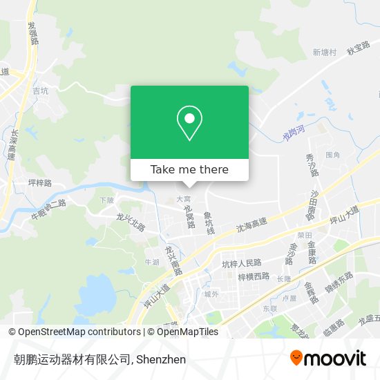 朝鹏运动器材有限公司 map