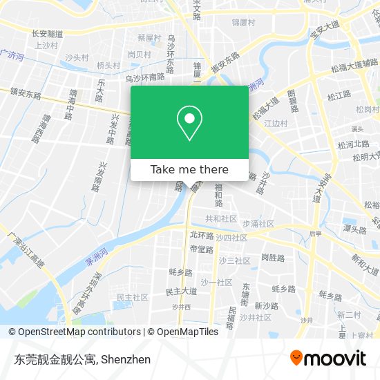 东莞靓金靓公寓 map