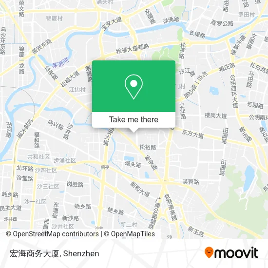 宏海商务大厦 map