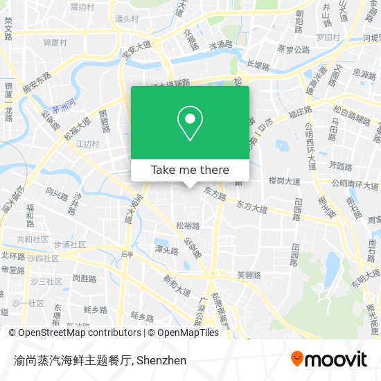 渝尚蒸汽海鲜主题餐厅 map
