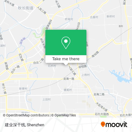 建业深干线 map