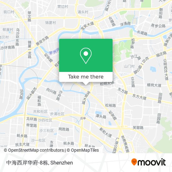 中海西岸华府-8栋 map