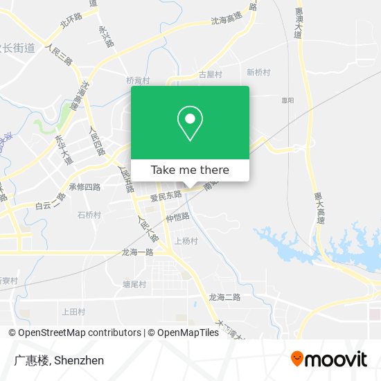 广惠楼 map