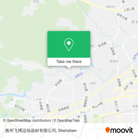惠州飞搏运动器材有限公司 map