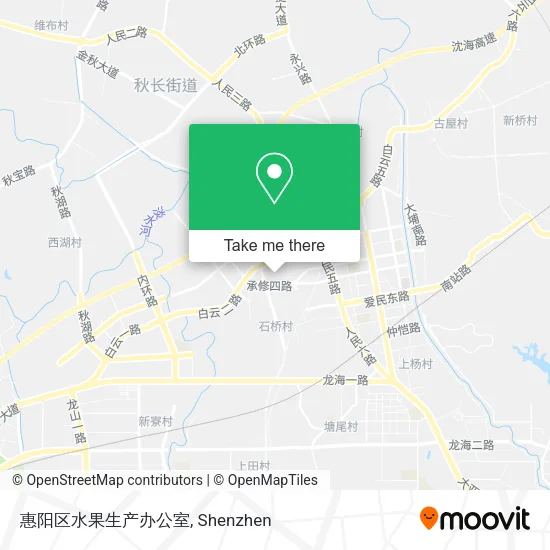 惠阳区水果生产办公室 map