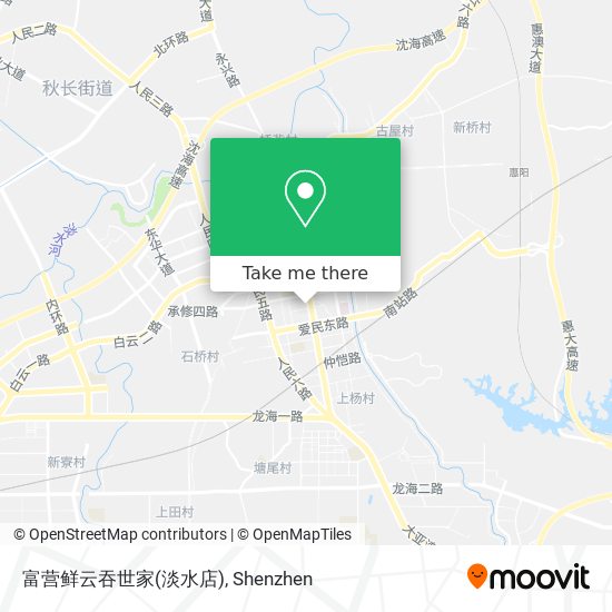 富营鲜云吞世家(淡水店) map