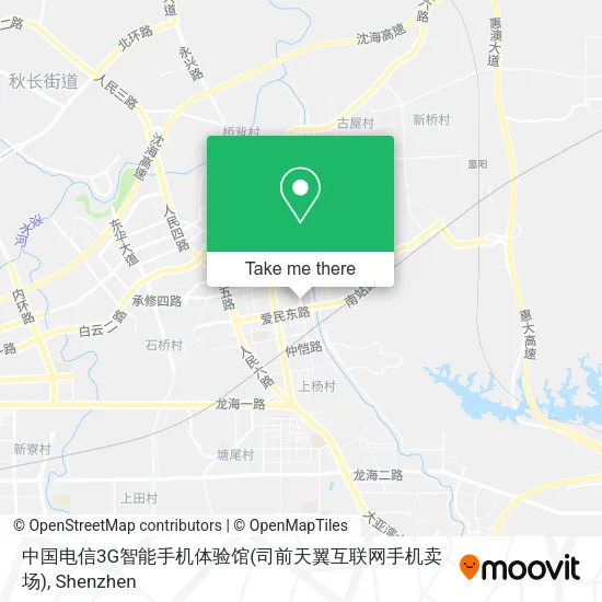 中国电信3G智能手机体验馆(司前天翼互联网手机卖场) map