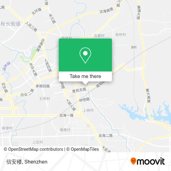 信安楼 map