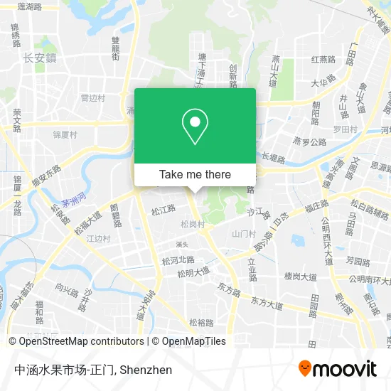 中涵水果市场-正门 map