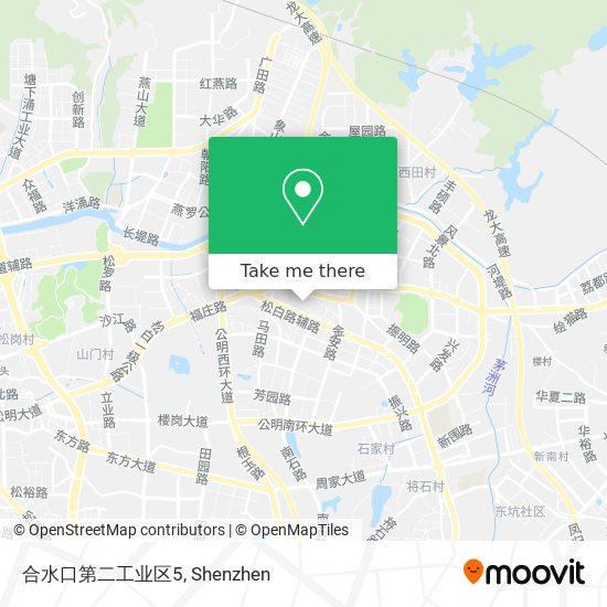 合水口第二工业区5 map