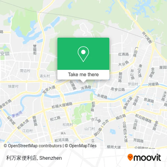 利万家便利店 map