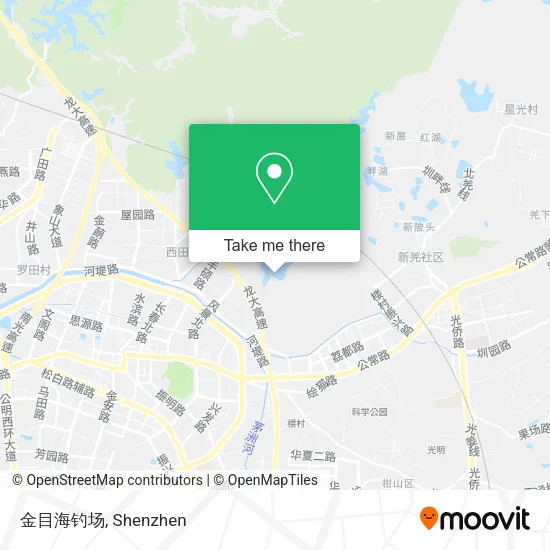 金目海钓场 map