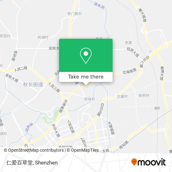 仁爱百草堂 map