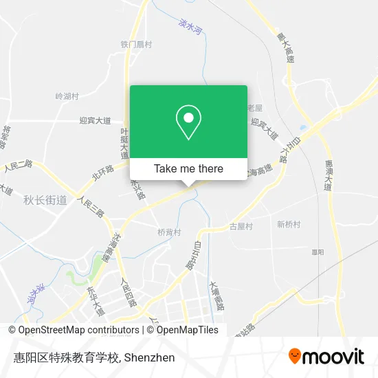 惠阳区特殊教育学校 map