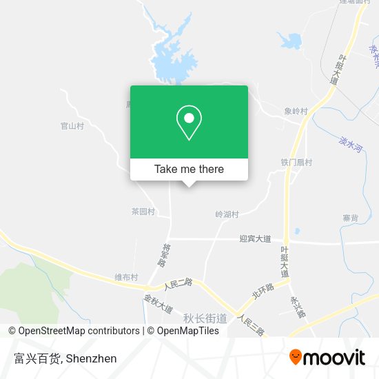 富兴百货 map