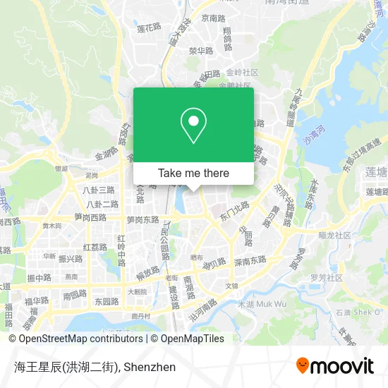 海王星辰(洪湖二街) map