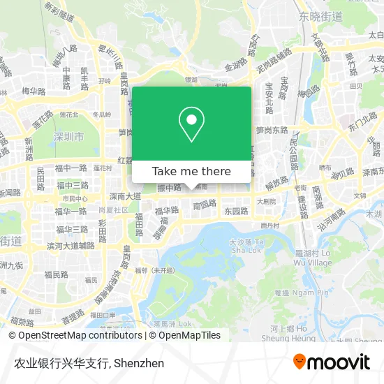 农业银行兴华支行 map