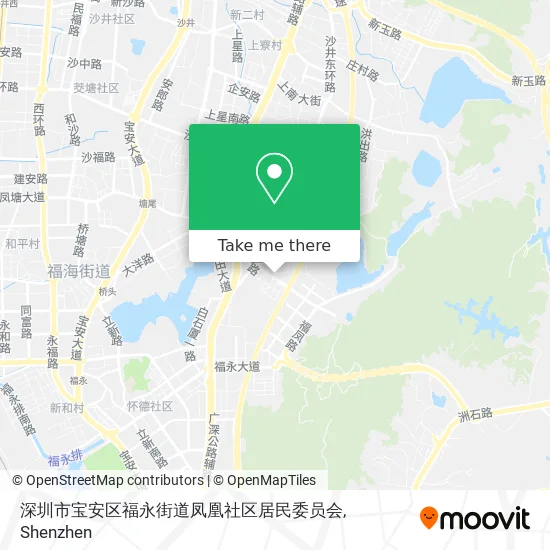 深圳市宝安区福永街道凤凰社区居民委员会 map
