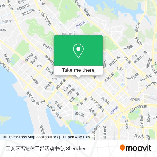 宝安区离退休干部活动中心 map