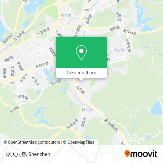 塘贝八巷 map