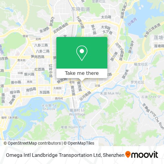 Omega Intl Landbridge Transportation Ltd map