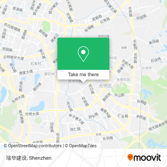 瑞华建设 map