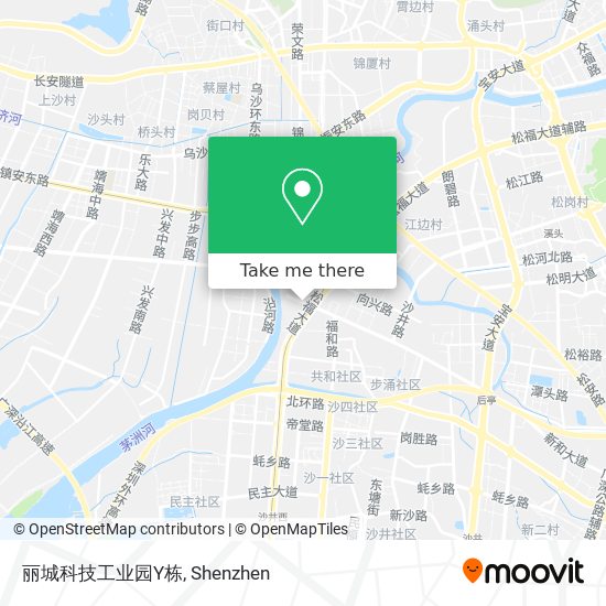 丽城科技工业园Y栋 map