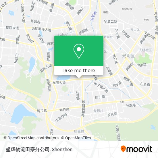 盛辉物流田寮分公司 map