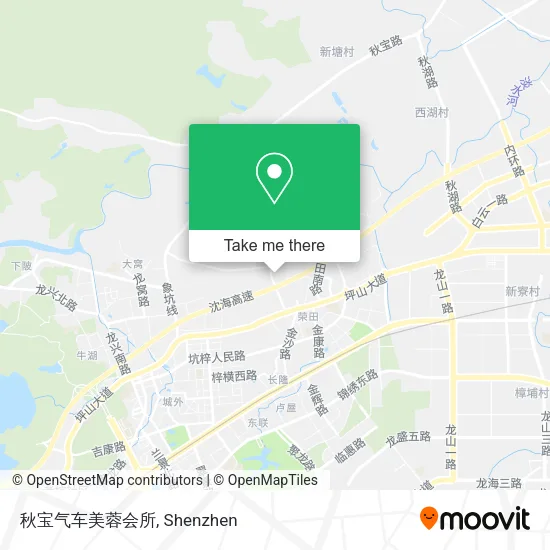 秋宝气车美蓉会所 map