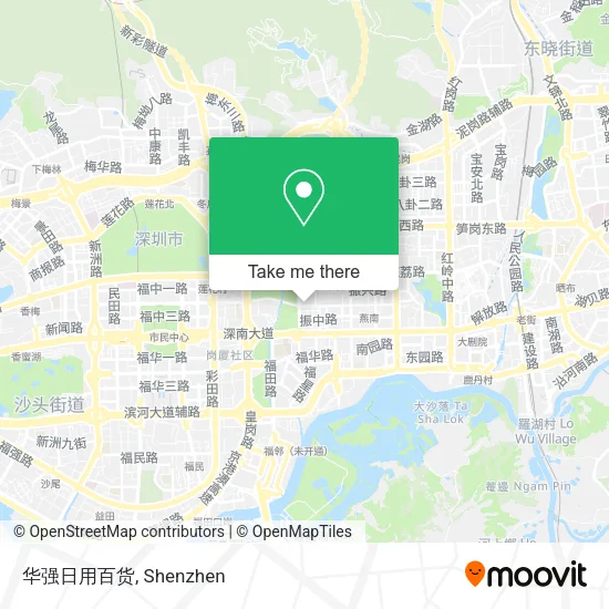 华强日用百货 map