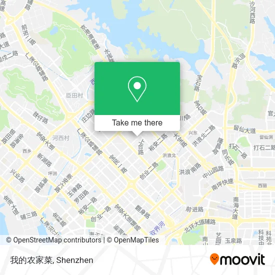 我的农家菜 map