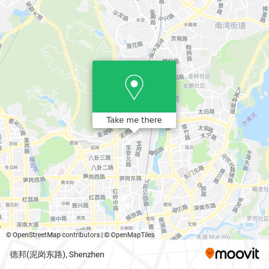 德邦(泥岗东路) map