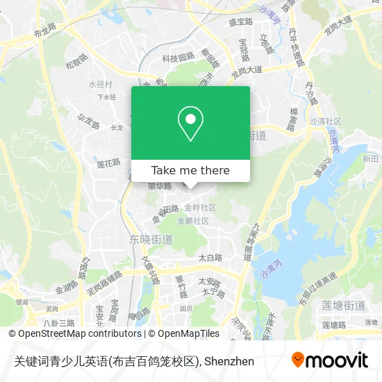 关键词青少儿英语(布吉百鸽笼校区) map