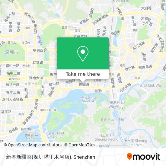 新粤新疆菜(深圳塔里木河店) map