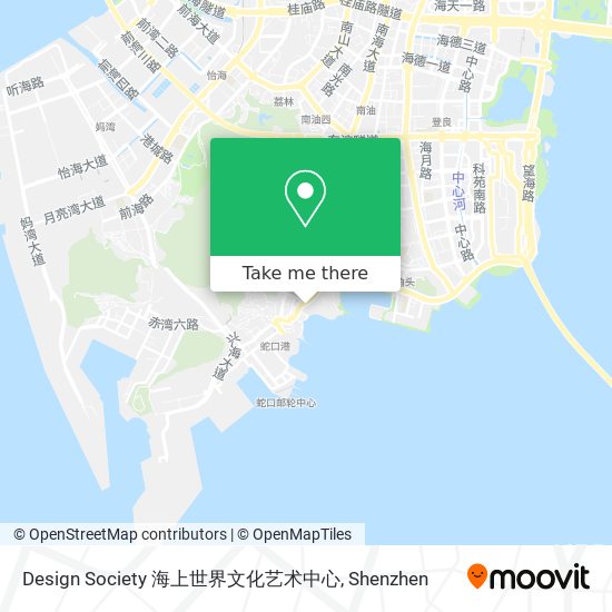 Design Society 海上世界文化艺术中心 map