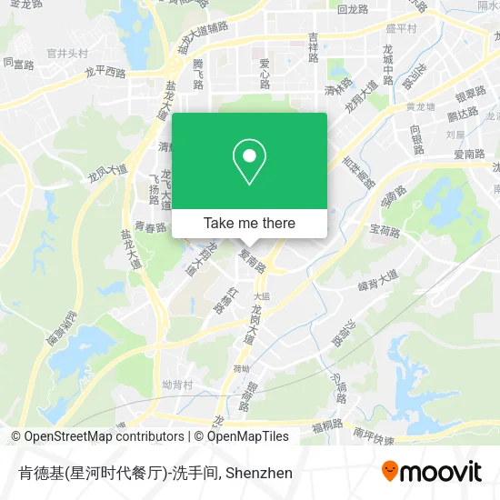 肯德基(星河时代餐厅)-洗手间 map