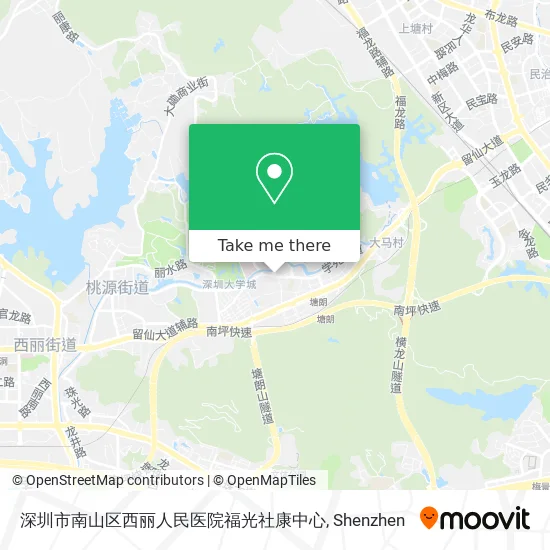 深圳市南山区西丽人民医院福光社康中心 map