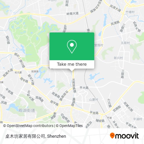 桌木坊家居有限公司 map