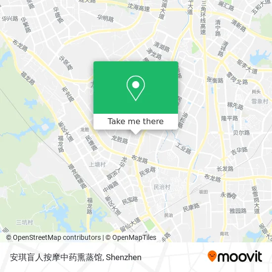 安琪盲人按摩中药熏蒸馆 map