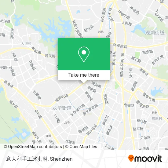 意大利手工冰淇淋 map