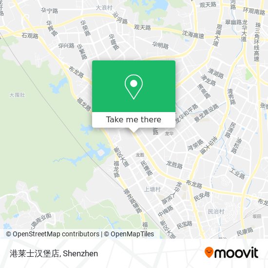 港莱士汉堡店 map