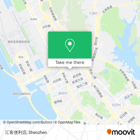 汇客便利店 map