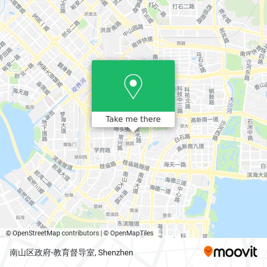 南山区政府-教育督导室 map